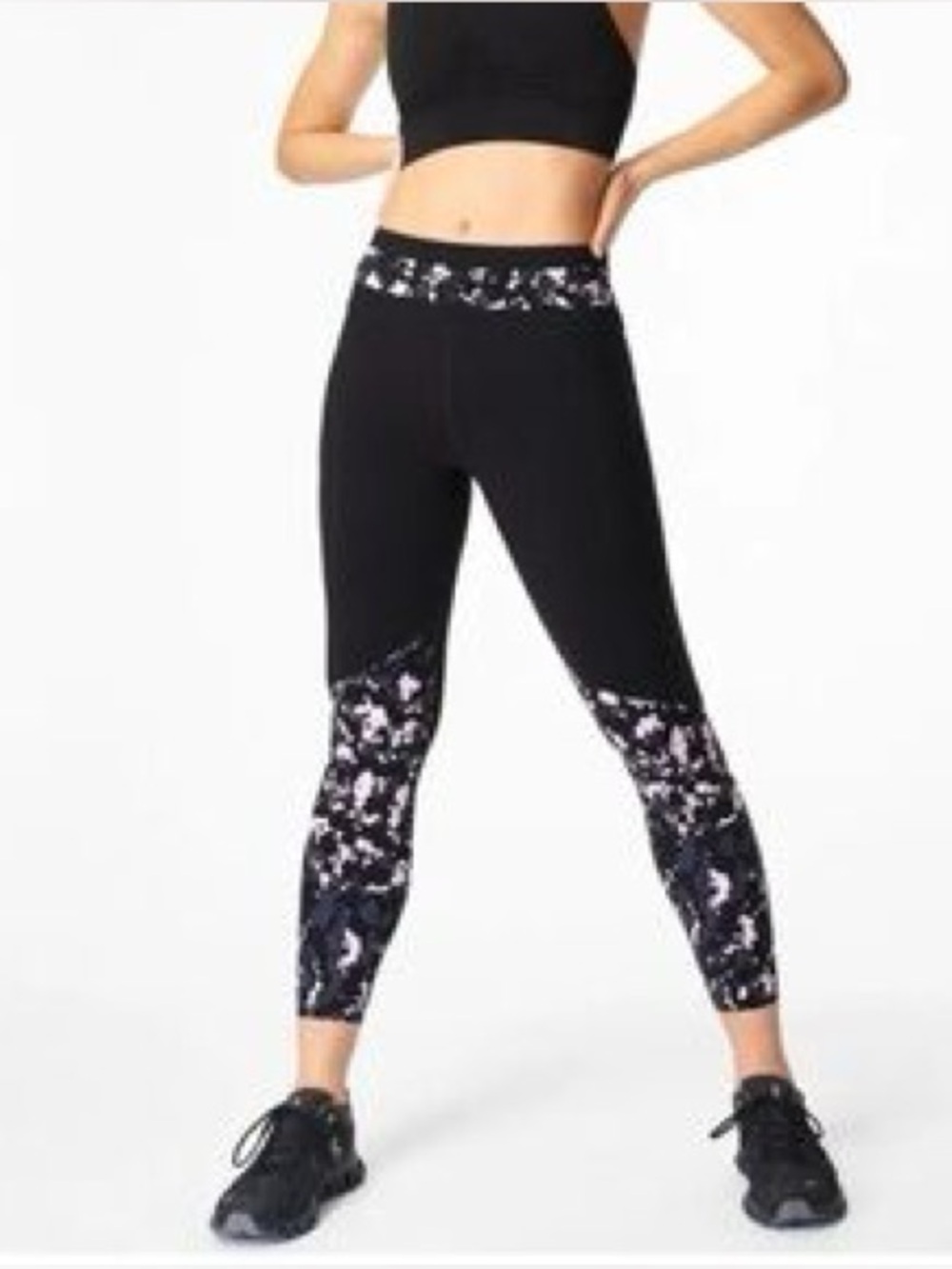 Sweaty Betty 7/8 Power leggings mission camo print size small - Picture 2 of 7